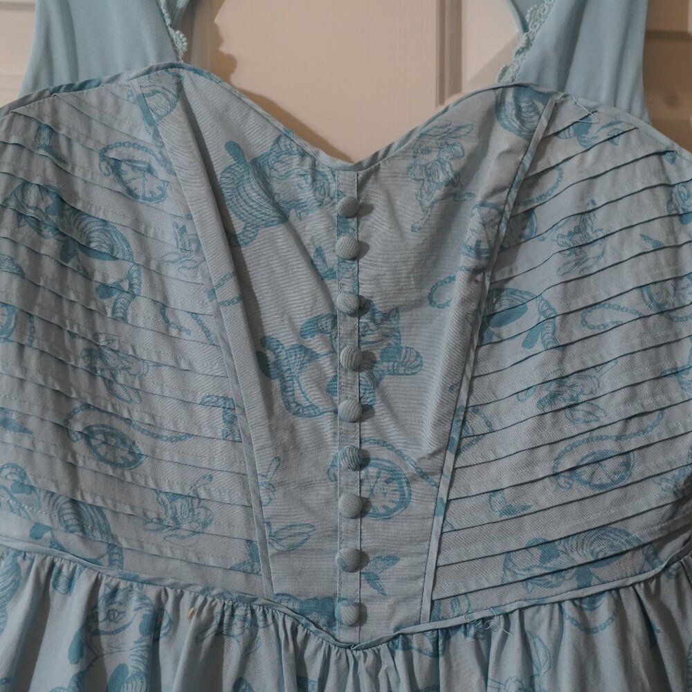 Disney Alice Through The Looking Glass Alice Tea Party Dress size medium - Picture 2 of 6